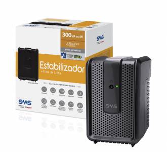 ESTABILIZADOR  300VA BIVOLT SMS USP300BI SPEEDY 15970