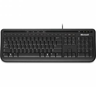 TECLADO USB MULTIMIDIA MICROSOFT WIRED 600 ANB-00005