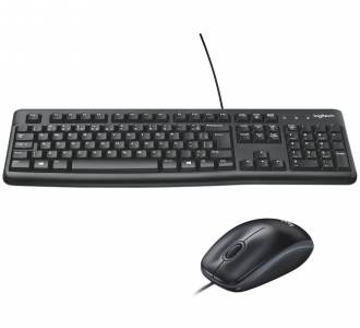 KIT TECLADO/MOUSE USB LOGITECH MK120 PRETO 920-004429