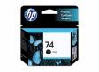 CART TINTA ORG HP 74 PRETO CB335WB