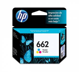 CART TINTA ORG HP 662 COLOR CZ104AB