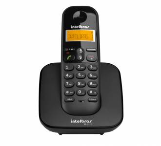 TELEFONE S/FIO TS3110 INTELBRAS PRETO 4123110