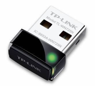 ADAPTADOR USB WIRELESS TP-LINK 150MBPS TL-WN725N NANO