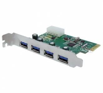 PLACA PCI-E 4 PORTAS USB 3.0 GV PCI.727 30.49