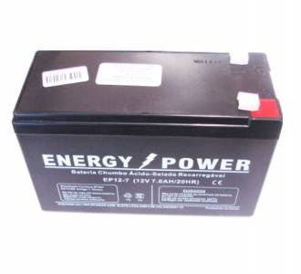 BATERIA SELADA 12V  7A ENERGYPOWER 1EP018 NOBREAK