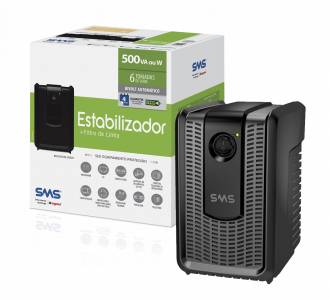 ESTABILIZADOR  500VA BIVOLT SMS SPEEDY USP500BI 115 NT 16620