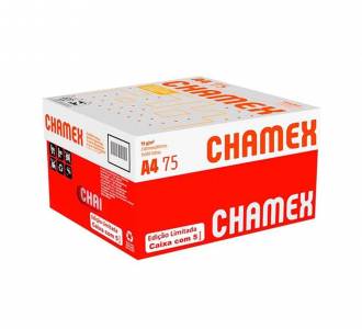 PAPEL CHAMEX OFFICE A4 75GR 210X297 CX C/10 RM 5