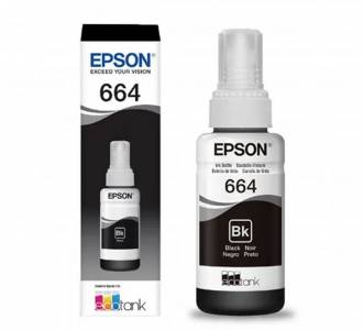 REFIL DE TINTA EPSON T664 PRETO
