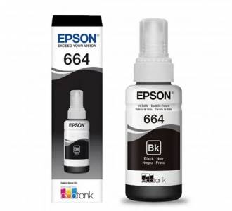 REFIL DE TINTA EPSON T664120-AL PRETO L200/L355/L555/L365/L375/L565