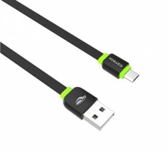 CABO USB AM/MICRO USB 1MT C3TECH CB-100BK FLAT PRETO