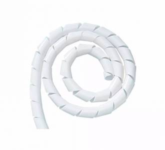 ORGANIZADOR DE CABOS ESPIRAL 3/4 1MT GV BRANCO FRT.1079