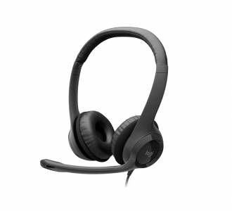 HEADPHONE C/MIC. LOGITECH H390 USB PRETO 981-000014