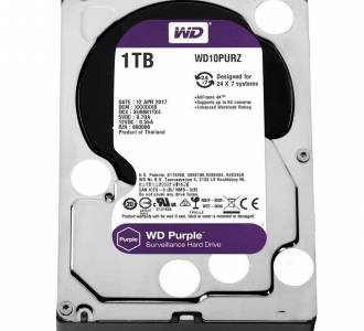 HD 1TB WD SATA III PURPLE SURVEILLANCE WD10PURZ