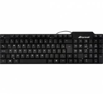 TECLADO USB STD FORTREK SKL-106/FK325K 68731 PRETO