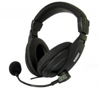 HEADPHONE K-MEX C/MIC. AR-S7500 PRETO 5