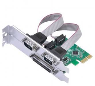 PLACA PCI-E 2 SERIAIS + 1 PARALELA GV PCI.076 LOW PROFILE