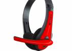HEADPHONE C/MIC. P3 C3TECH PH-30BK PRETO/VERMELHO