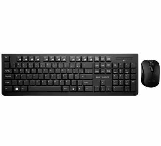 KIT TECLADO/MOUSE S/FIO MULTILASER TC251