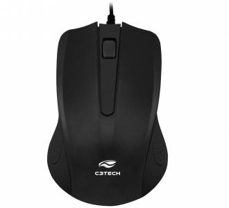 MOUSE USB C3TECH 1000DPI MS-20BK PRETO