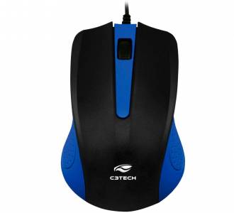 MOUSE USB C3TECH 1000DPI MS-20BL AZUL 5