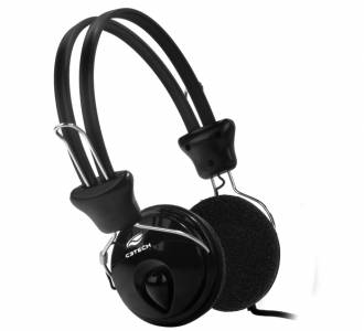 HEADPHONE C/MIC. C3TECH TRICERIX PH-80BK P2 PRETO