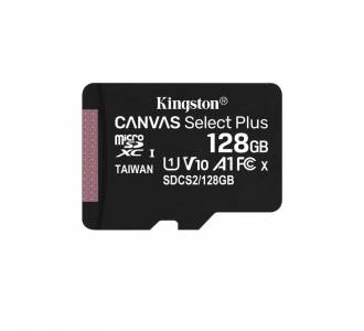CARTAO MICRO SD 128 GB KINGSTON CANVAS SELECT PLUS SDCS2/128GB CLASSE 10