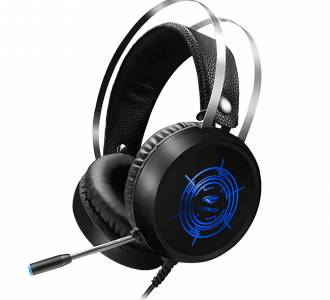 HEADPHONE C/MIC. C3TECH USB GAMER HARRIER II PH-G330BKV2 PRETO