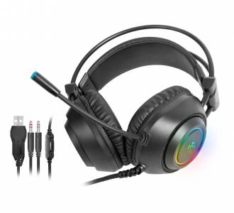 HEADPHONE C/MIC. FORTREK CRUSADER 70555