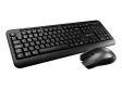 KIT TECLADO/MOUSE S/FIO C3TECH K-W60BK PRETO