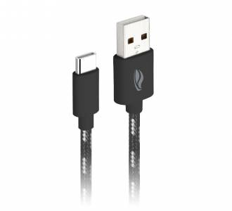 CABO USB AM/USB C 1MT 2A C3TECH CB-C11GBK