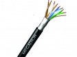 CABO LAN UTP CAT5E BLINDADO MEGATRON 305MT PRETO BOBINA