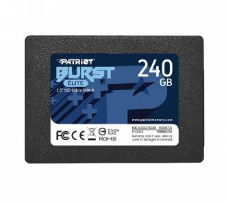 SSD  240GB PATRIOT SATA 6GB/S BURST ELITE PBE240GS25SSDR 70.40