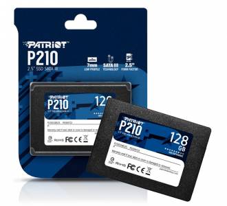 SSD  128GB PATRIOT SATA 6GB/S P210S128G25 70.40