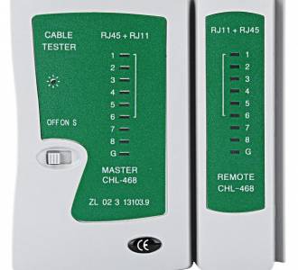 TESTADOR DE CABOS DE REDE CDC-1555