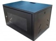 RACK PAREDE 19X7U 470MM PORTA ACRILICO MAX ELETRON PRETO