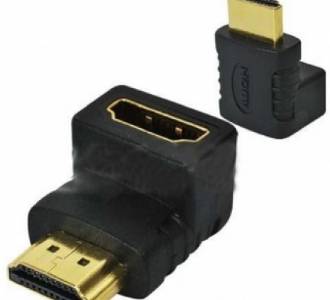 ADAPTADOR HDMI-M/HDMI-F 90 GRAUS CDC-2615