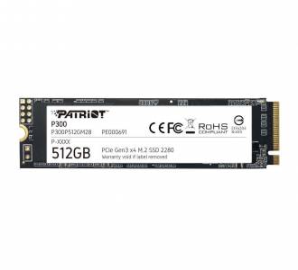 SSD M.2  512GB PATRIOT P300 2280 M KEY NVME P300P512GM28 70.40