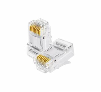 CONECTOR RJ-45 MACHO CAT6 GV ADT.37501 10UN