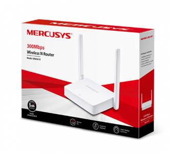 ROTEADOR MERCUSYS 300MBPS 2 ANTENAS MW301R V3.0