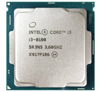 PROC. INTEL CORE I3-8100 3.6GHZ CACHE 6MB LGA1151 OEM S/COOLER