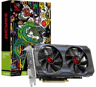 GPU 6GB NVIDIA GTX1660 SUPER DDR6 192B PCYES DUAL FAN - PA1660S6GR6DF