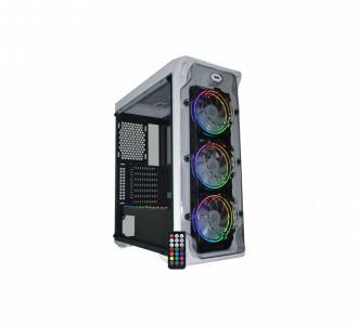GAB. GAMER K-MEX TROOPER RITMICO CG-W1B1 USB3.0 S/FONTE BRANCO