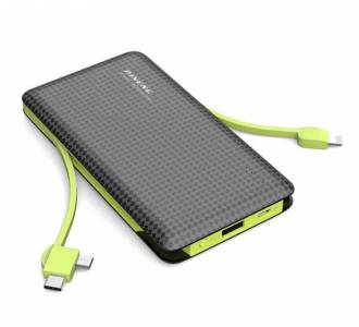 CARREGADOR PORTATIL PINENG 10000MAH PN956 PRETO