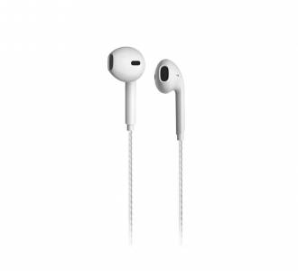 HEADPHONE INTRA C/MIC. LECOO EH104 P3 BRANCO