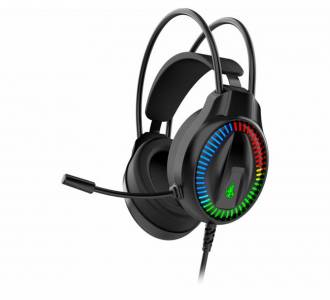 HEADPHONE C/MIC. K-MEX GAMER AR89 RGB AR8932SS21PTB0X