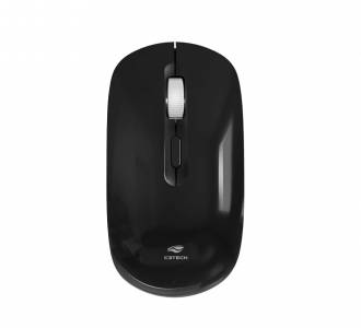 MOUSE S/FIO C3TECH 1600DPI RECARREGAVEL M-W80BK PRETO