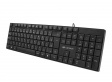 TECLADO USB MULTIMIDIA C3TECH KB-M11BK 2MTS PRETO