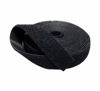 FITA DE VELCRO ORGANIZADORA DE CABOS DUPLA FACE GV 16MM 3MTS PRETO FRT.1201