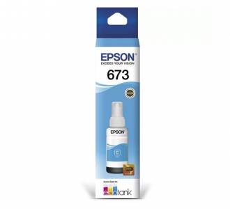 REFIL DE TINTA EPSON T673 CIANO