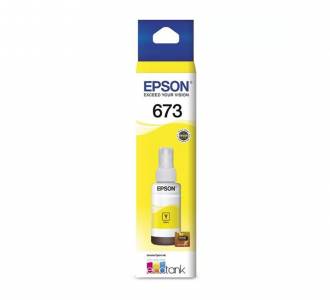 REFIL DE TINTA EPSON T673 AMARELO